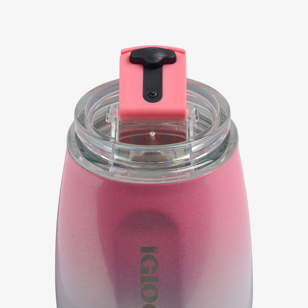 10 Oz Wine Tumbler - Gradient Pink - Product View