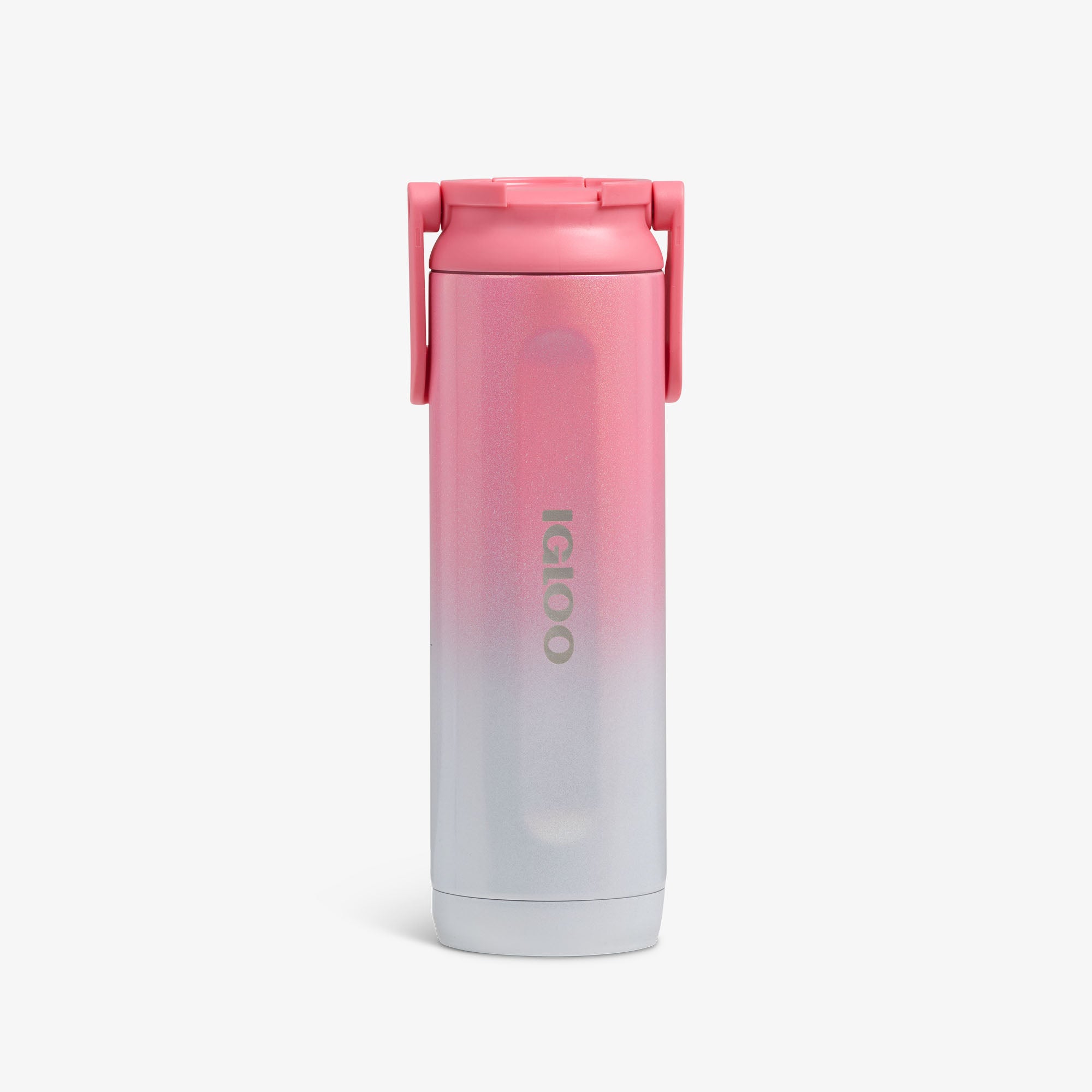 20 Oz Sport Sipper Bottle - Gradient Pink - Front View