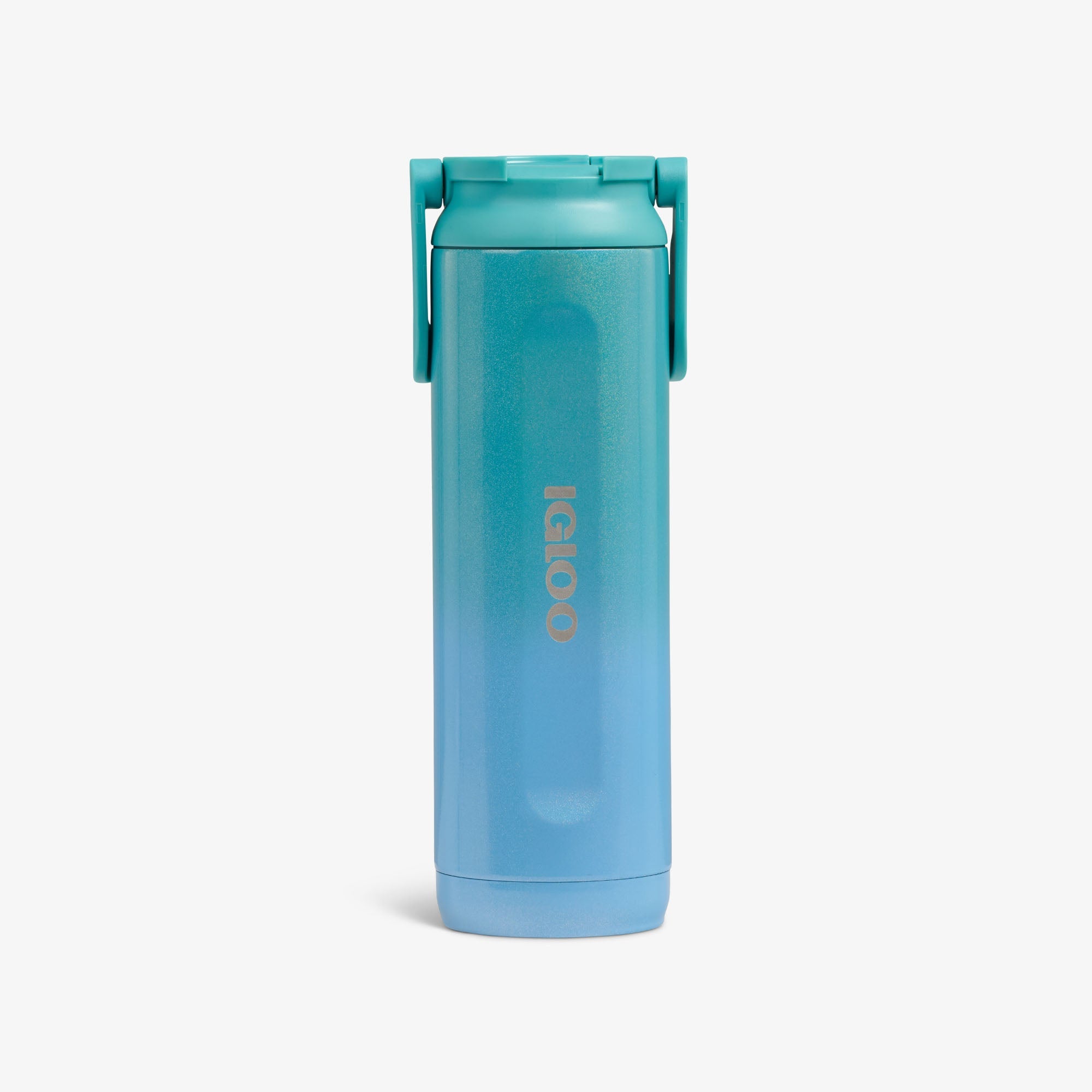 20 Oz Sport Sipper Bottle - Gradient Teal - Front View