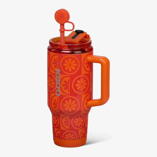 32 Oz Flip ‘n’ Sip Travel Mug - Orange - Product View