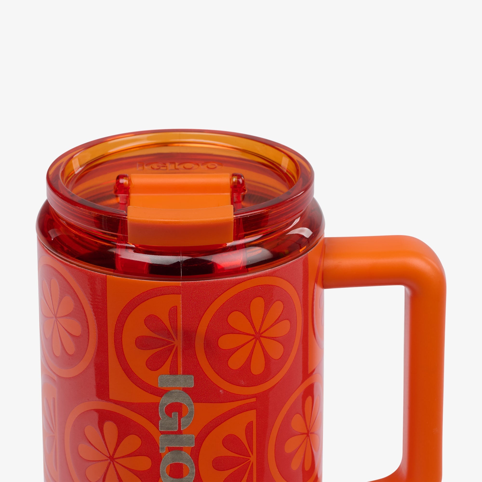 32 Oz Flip ‘n’ Sip Travel Mug - Orange - Product View